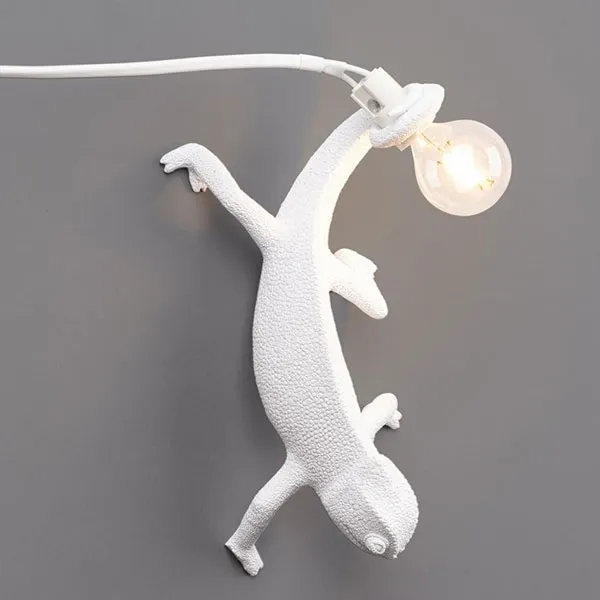 Seletti Chameleon Going Down Blanco – Lámpara de pared — imagen 2