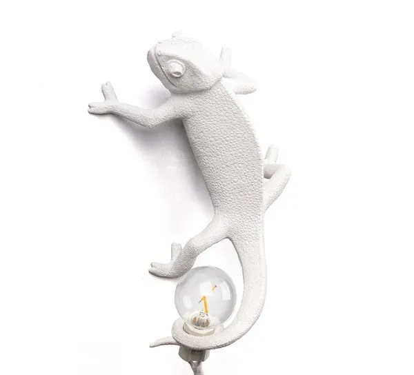 Seletti Chameleon Going Up Blanco – Lámpara de pared — imagen 6