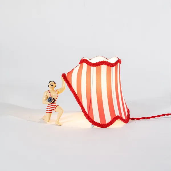 Seletti Circus Abatjour Man Multicolor – Lámpara de mesa — imagen 3