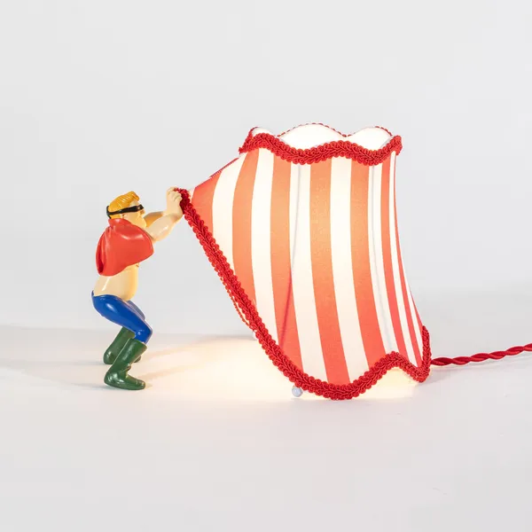 Seletti Circus Abatjour Superman Multicolor – Lámpara de mesa — imagen 3