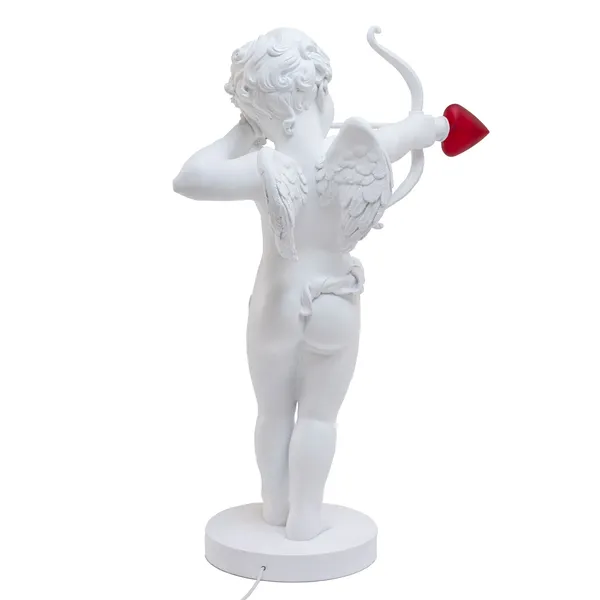 Cupido Lámpara de pie/Blanco