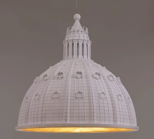 Seletti Cupolone Quarantacinque Blanco – Lámpara colgante — imagen 2