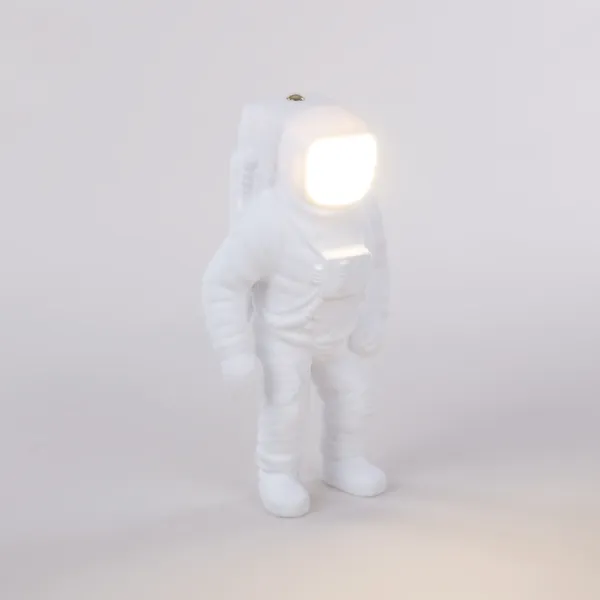 Seletti Diesel Living Intermitente Starman Blanco – Lámpara de mesa — imagen 4