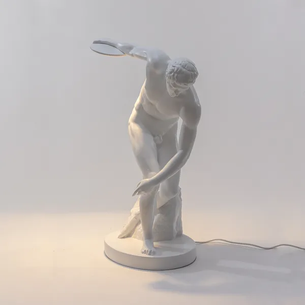 Seletti Discobolux Sobremesa/ Blanco – Lámpara de pie — imagen 3