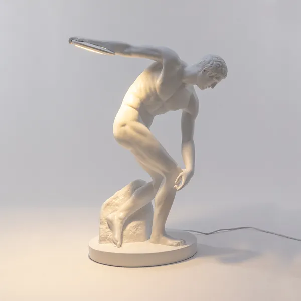 Seletti Discobolux Sobremesa/ Blanco – Lámpara de pie — imagen 4