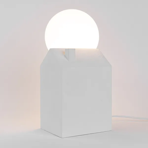 Seletti Dreamlike Cemento/ Blanco – Lámpara de mesa — imagen 4