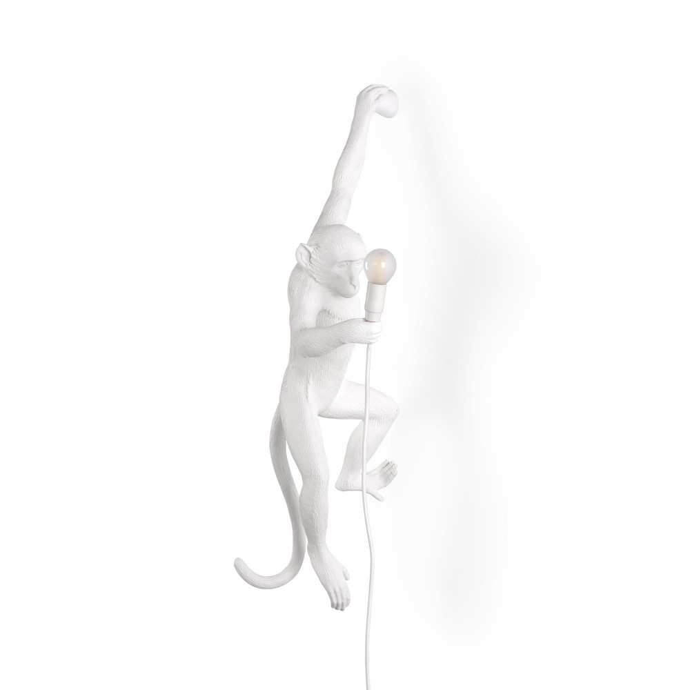 Seletti The Monkey Hanging Left Hand White — imagen 2
