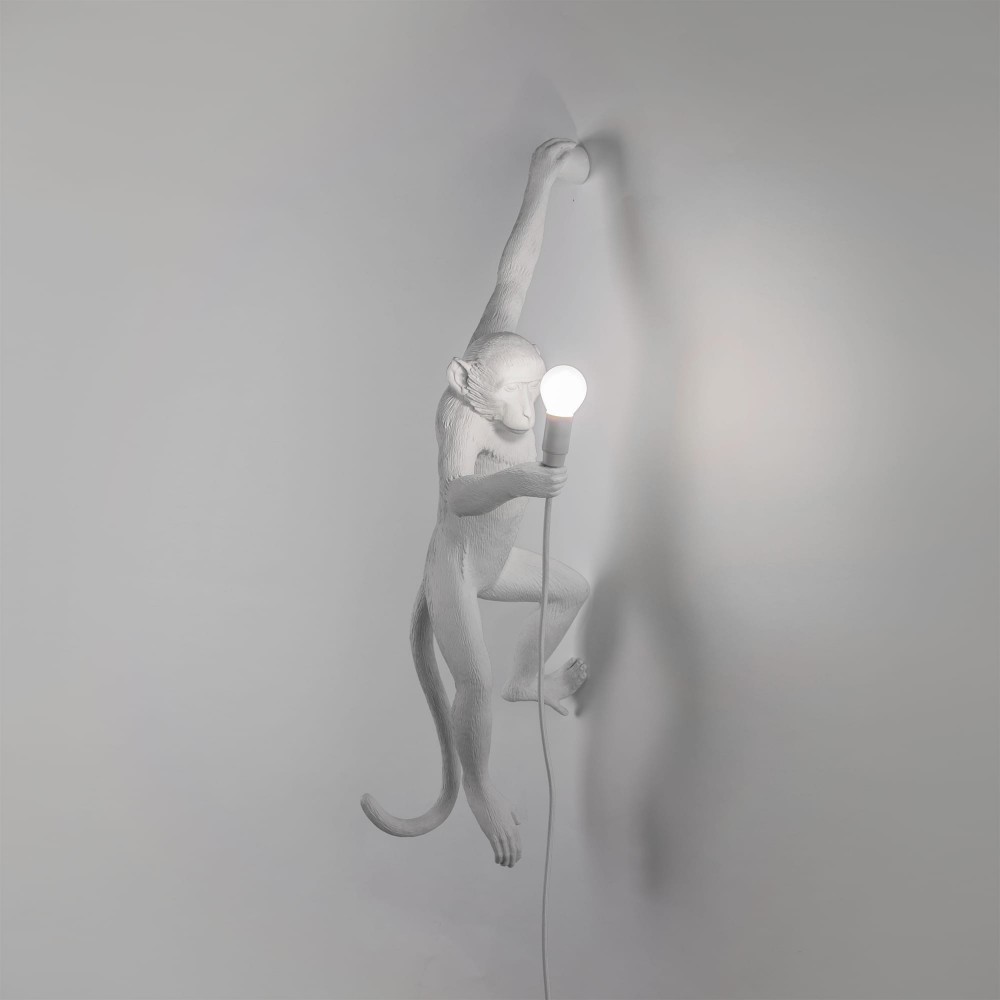 Seletti The Monkey Hanging Left Hand White — imagen 3