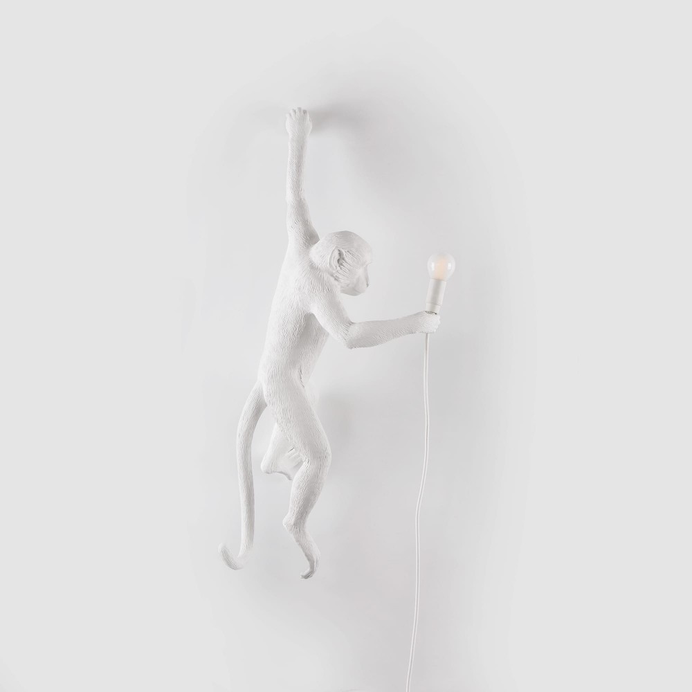 Seletti The Monkey Hanging Left Hand White — imagen 4