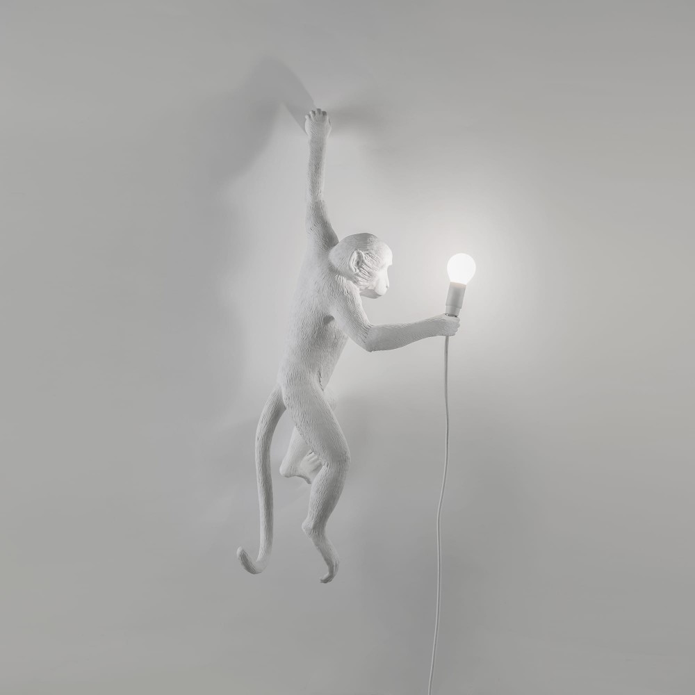 Seletti The Monkey Hanging Left Hand White — imagen 5