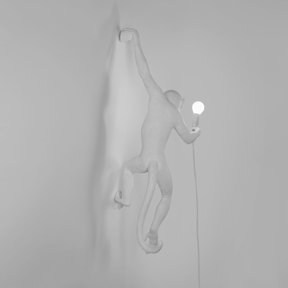 Seletti The Monkey Hanging Left Hand White — imagen 7