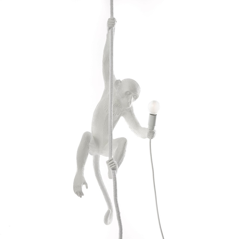 Seletti The Monkey Lamp Ceiling white