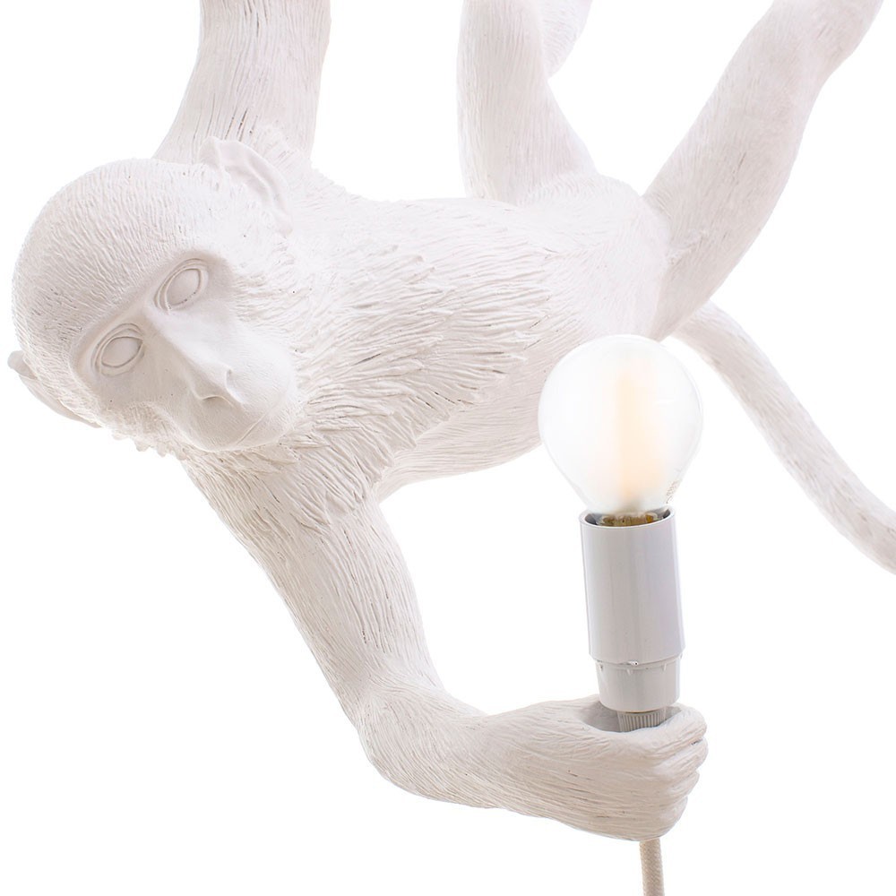 Seletti The Monkey Lamp Swing white — imagen 7