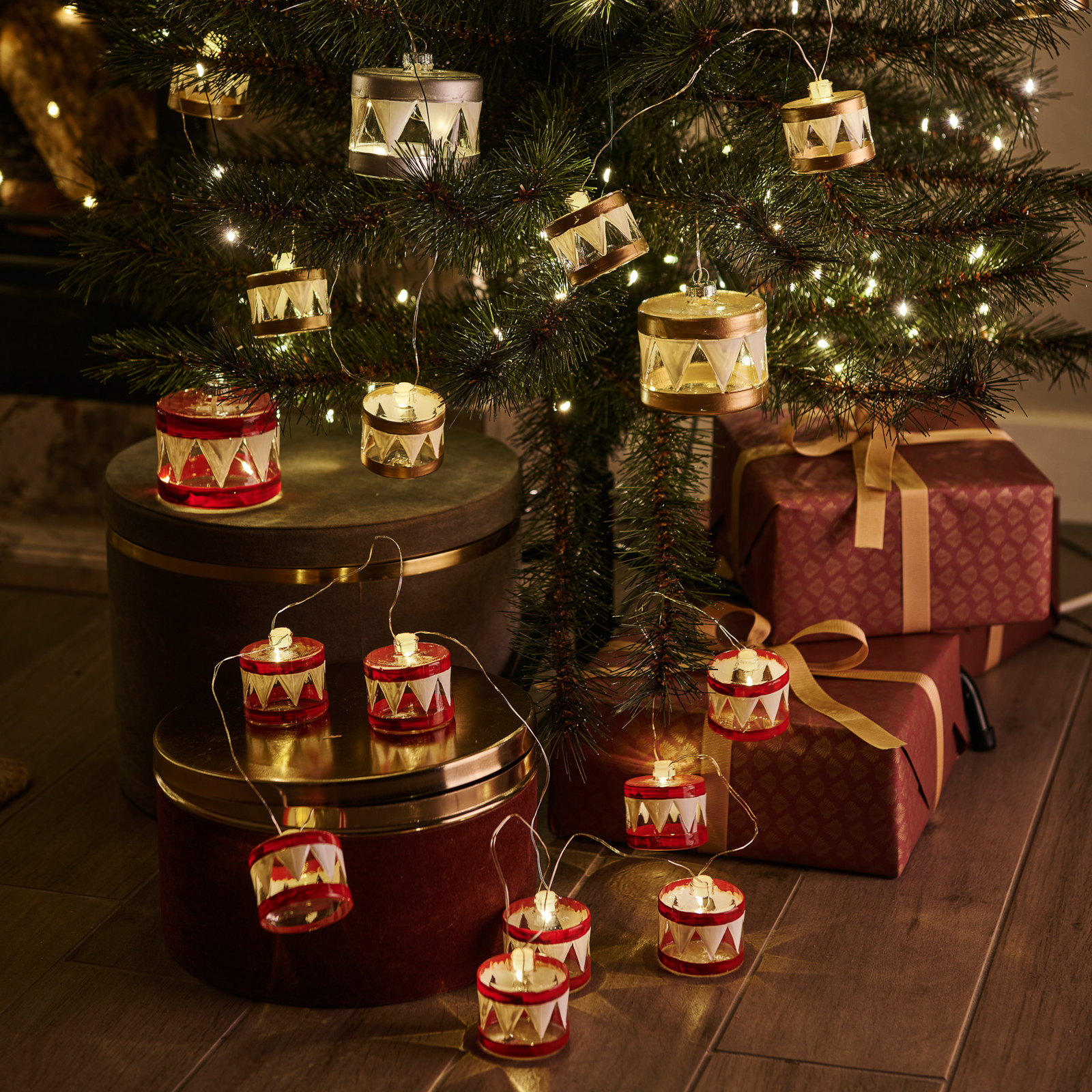 Colgante decorativo Elly con LED, Ø 7 cm