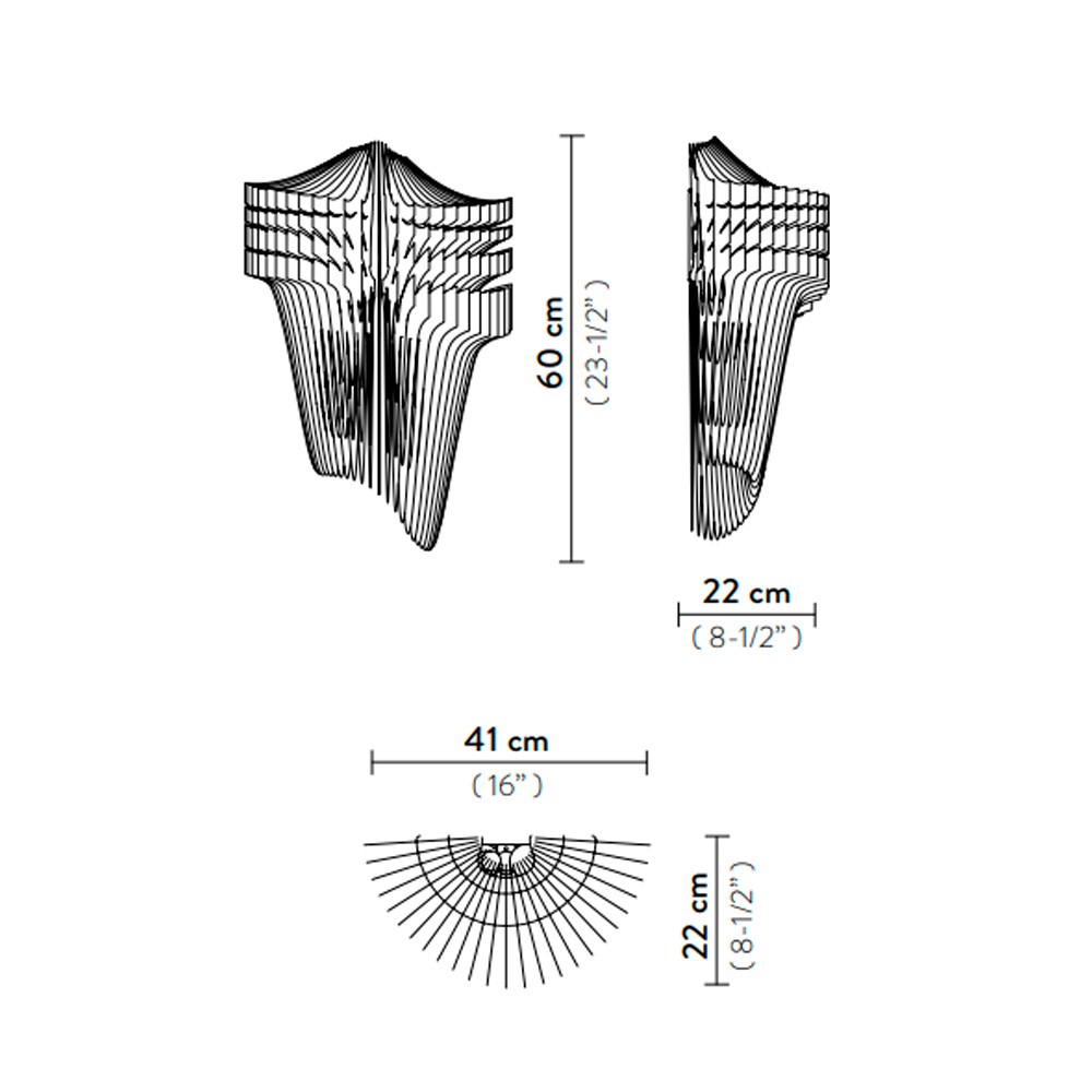 Slamp Aria – Aplique — imagen 5