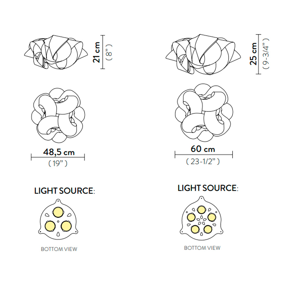 Slamp Fabula – Aplique/plafón — imagen 8