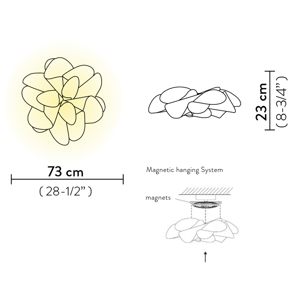 Slamp La belle Étoile – Aplique/plafón — imagen 8