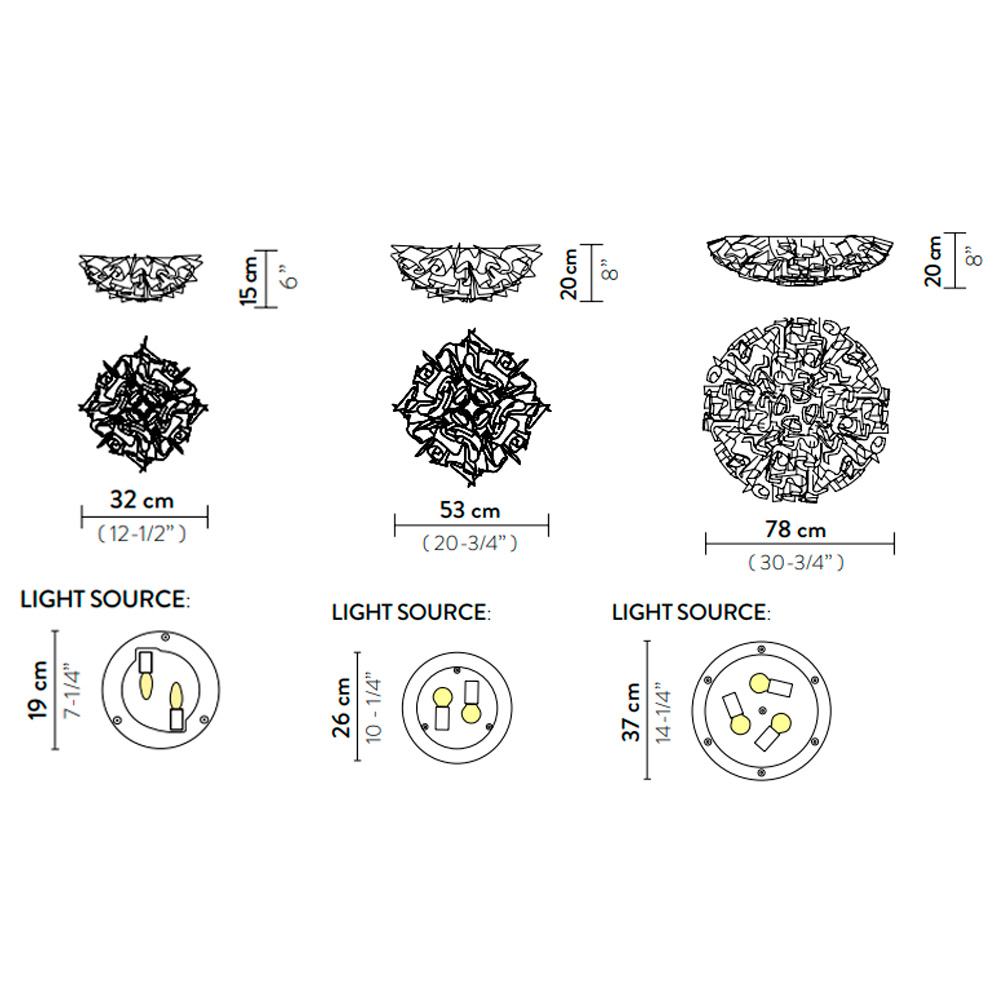 Slamp Veli – Aplique/plafón — imagen 8