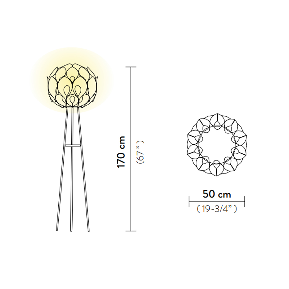 Slamp Flora – Lámpara pie — imagen 6