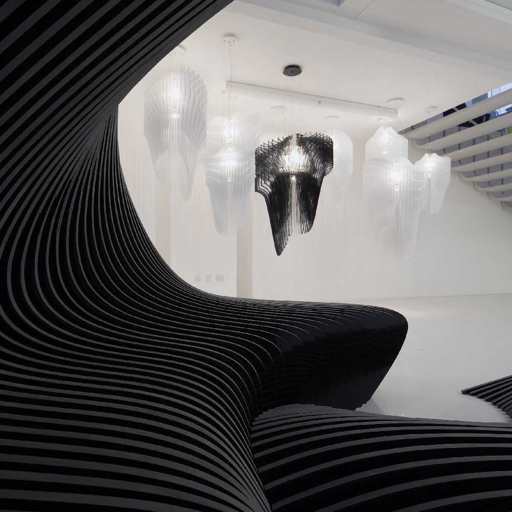 Slamp Aria XL Black Fade – Lámpara suspensión — imagen 8