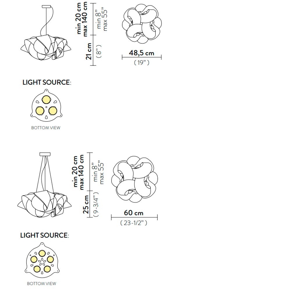 Slamp Fabula – Lámpara suspensión — imagen 5