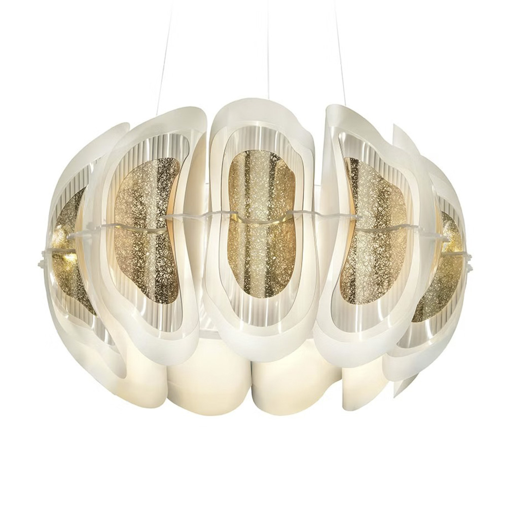Slamp Fiordlys redonda – Lámpara suspensión — imagen 3