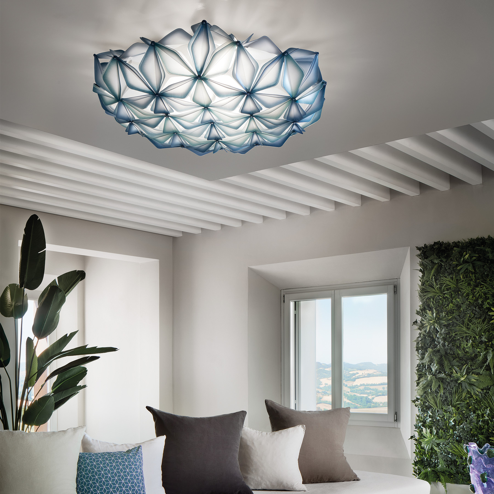 Plafón Slamp La Vie, hecho a mano