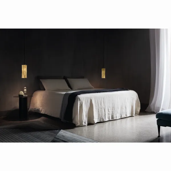 Slamp Accordeón Vertical Oro – Lámpara colgante — imagen 5