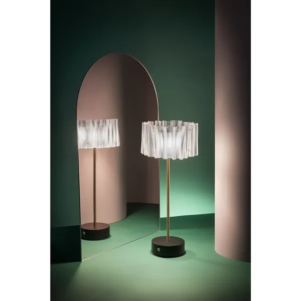 Slamp Accordéon Portátil Prisma/Negro – Lámpara — imagen 6