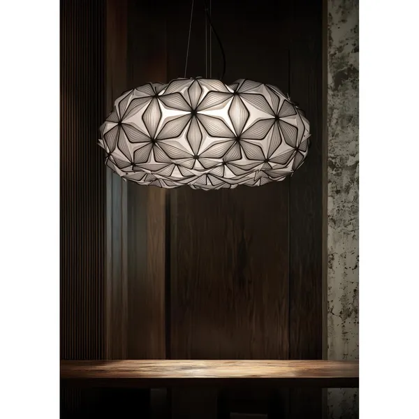 Slamp C'Est La Vie Grande Negro con Cable Negro – Lámpara colgante — imagen 3