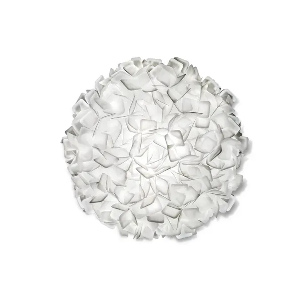 Clizia Aplique/ Lámpara de Techo Grande Blanco