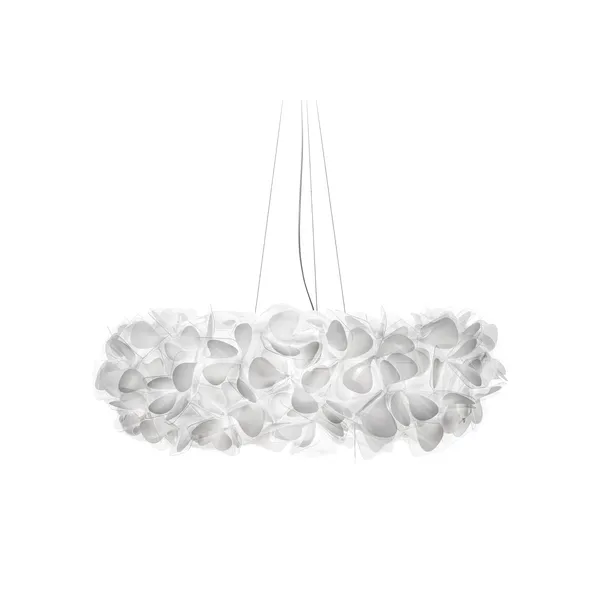 Clizia Mama Non Mama Lámpara Colgante Grande Blanco/ Hilo Transparente