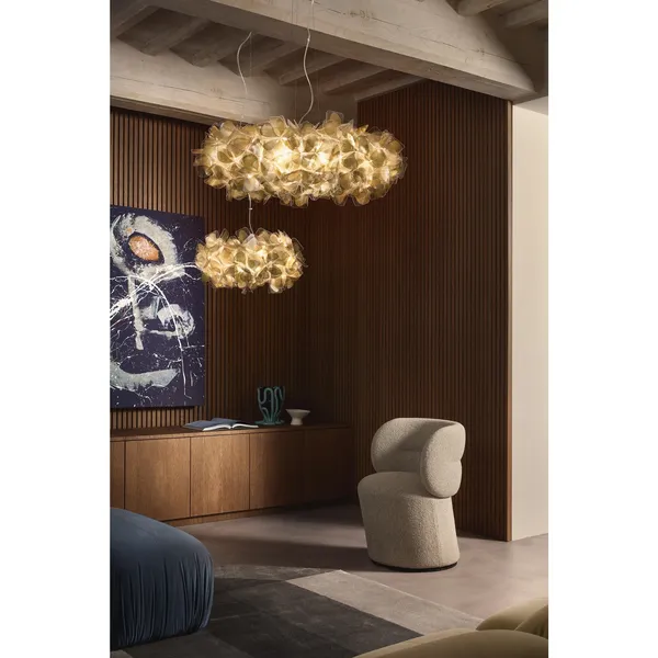 Slamp Clizia Mama Non Mama Pequeño Oro/ Hilo Transparente – Lámpara colgante — imagen 2