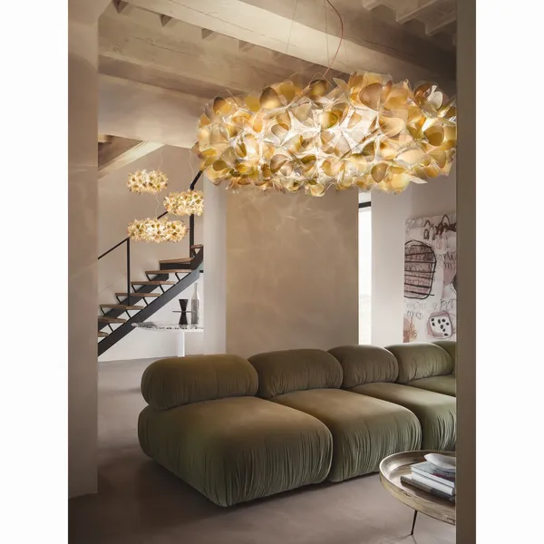 Slamp Clizia Mama Non Mama Pequeño Oro/ Hilo Transparente – Lámpara colgante — imagen 3