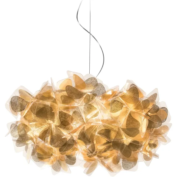 Slamp Clizia Mama Non Mama Pequeño Oro/ Hilo Transparente – Lámpara colgante