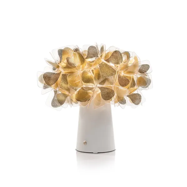 Slamp Clizia Mama Non Mama Portátil Oro/ Base Luz – Lámpara