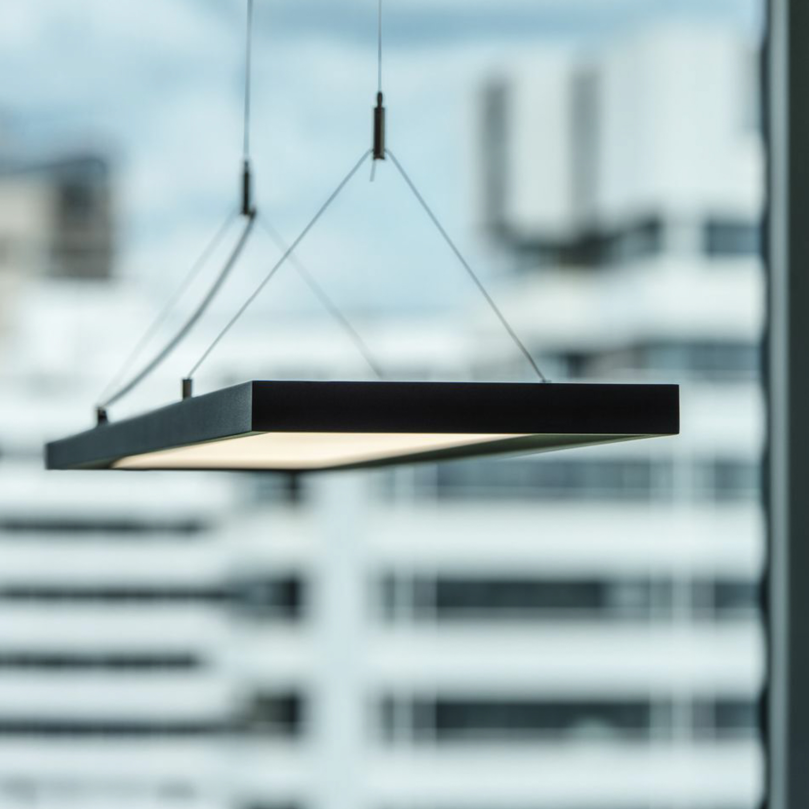 SLV Worklight Lámpara colgante de oficina LED, Up/down