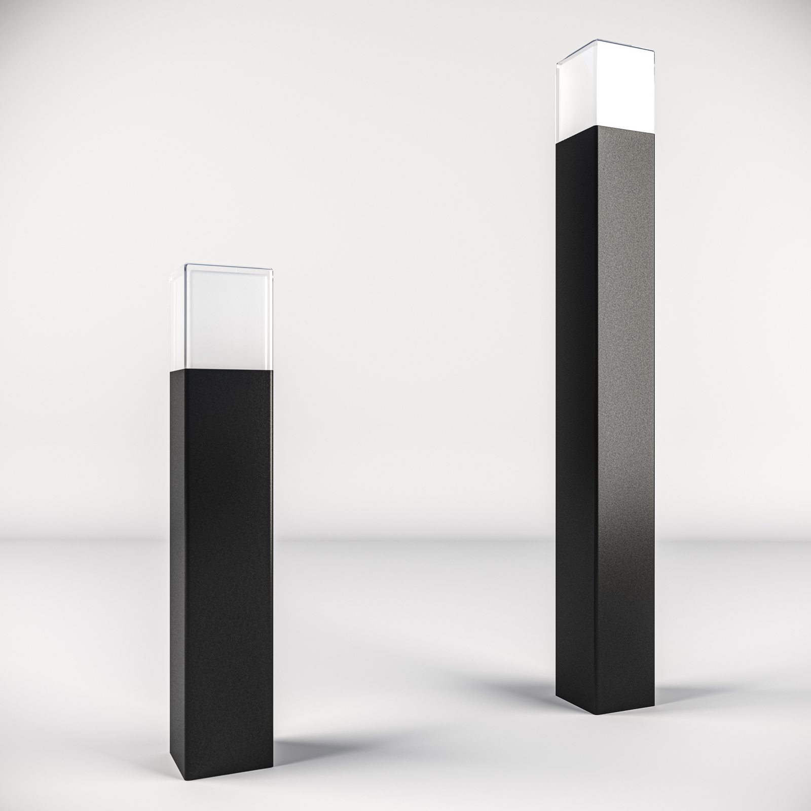 Smartwares Bolardo luminoso Led de aluminio, 3.000 K, IP44