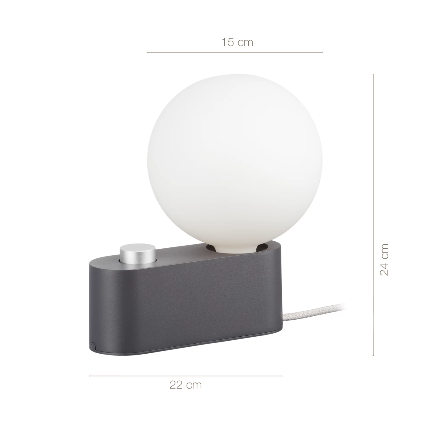 Tala Alumina, de pared/sobremesa – Lámpara — imagen 3