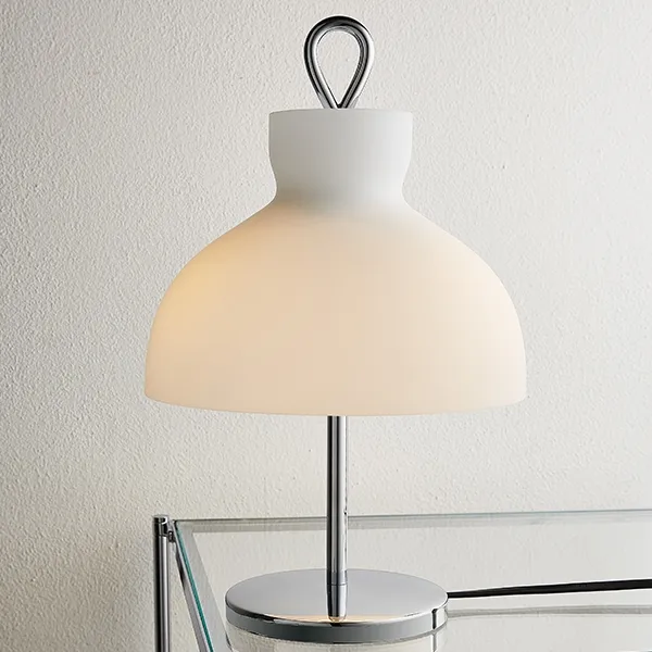 TATO Arenzano Bajo Blanco Y Bronce – Lámpara de mesa — imagen 3