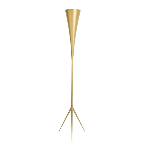 De-Lux B8 Lámpara de Pie de Pie Oro