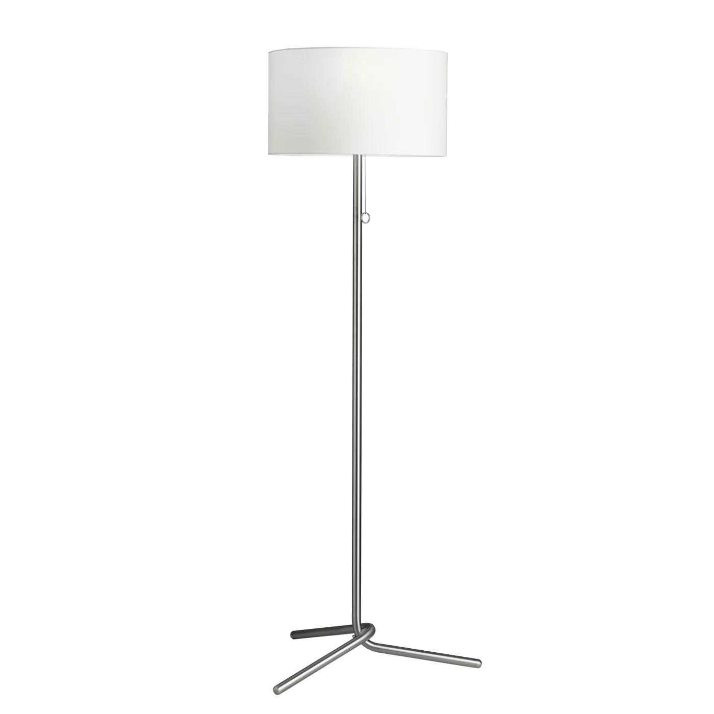Tecnolumen Baton, chintz blanco – Lámpara de pie — imagen 2