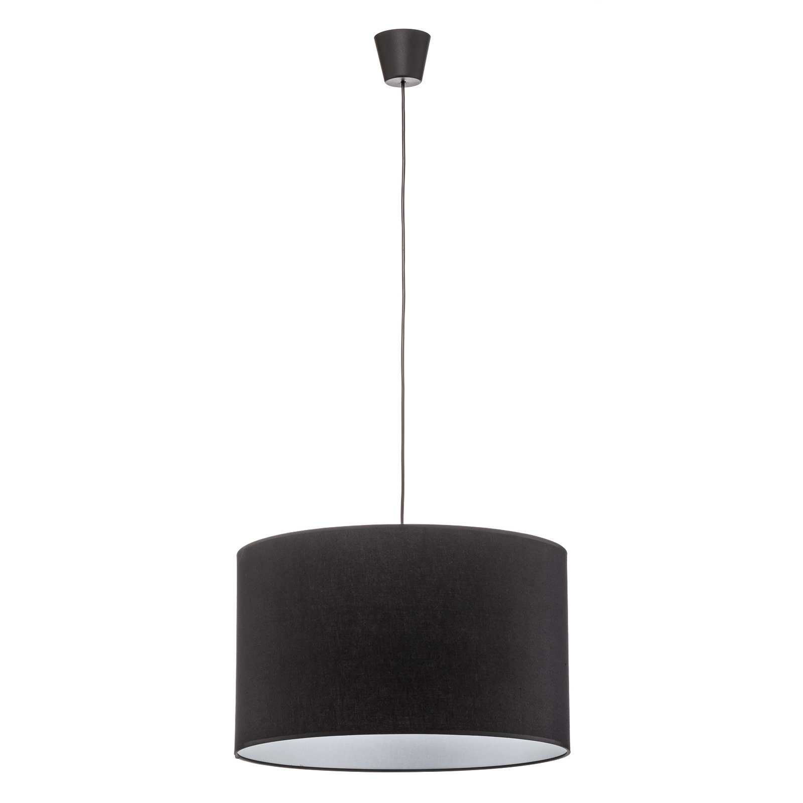 Lámpara colgante Rondo, negro