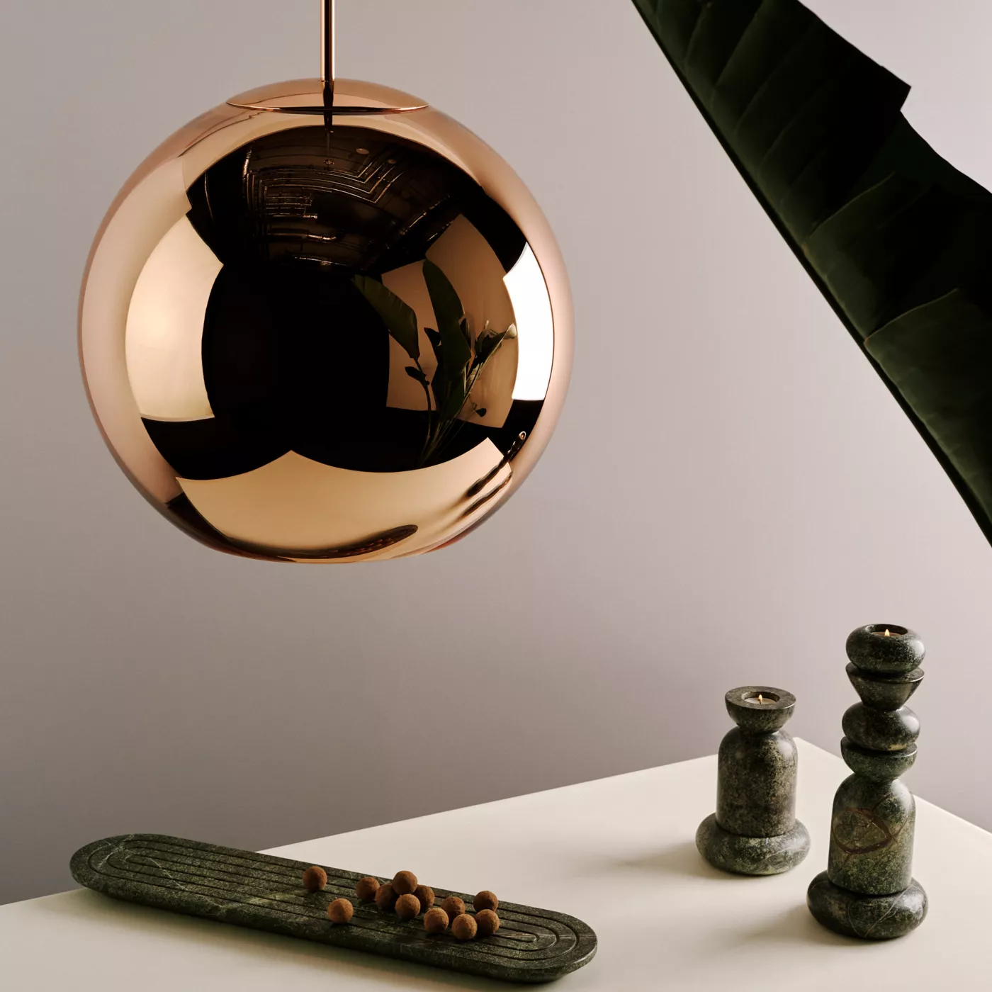 Tom Dixon Copper Round – Lámpara de suspensión led — imagen 4