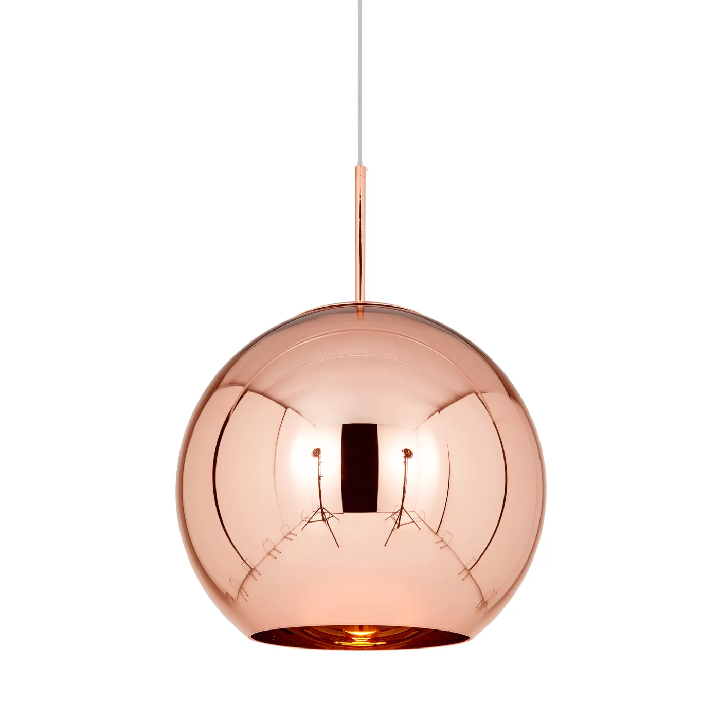 Tom Dixon Copper Round – Lámpara de suspensión led