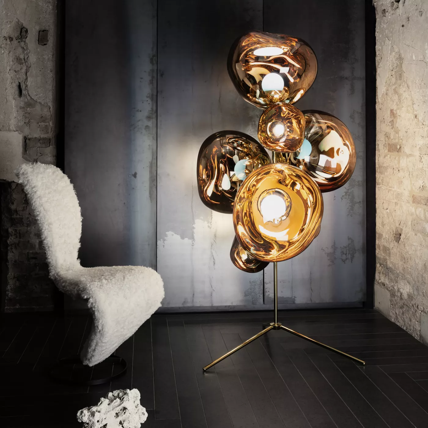 Tom Dixon Melt, 7 focos – Lámpara de pie — imagen 5