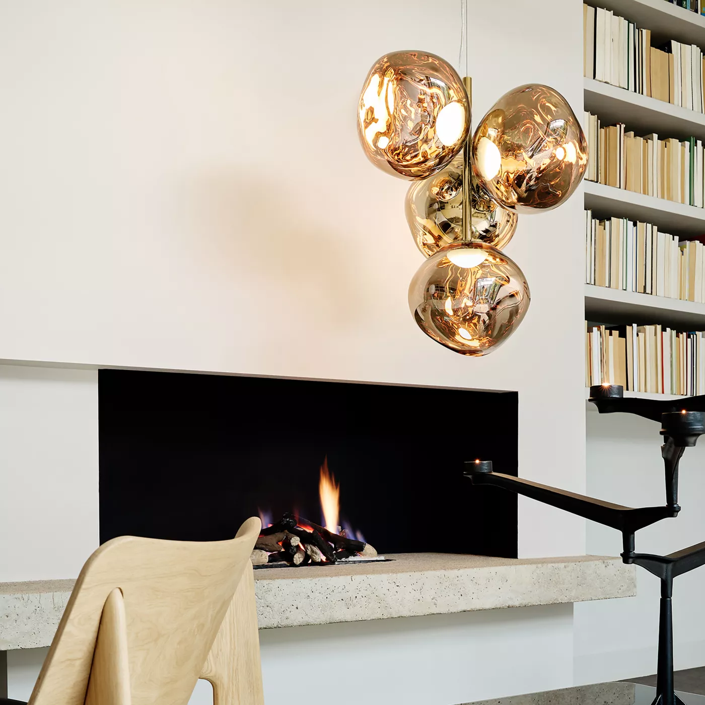 Tom Dixon Melt Mini, 4 focos – Lámpara de suspensión led — imagen 3