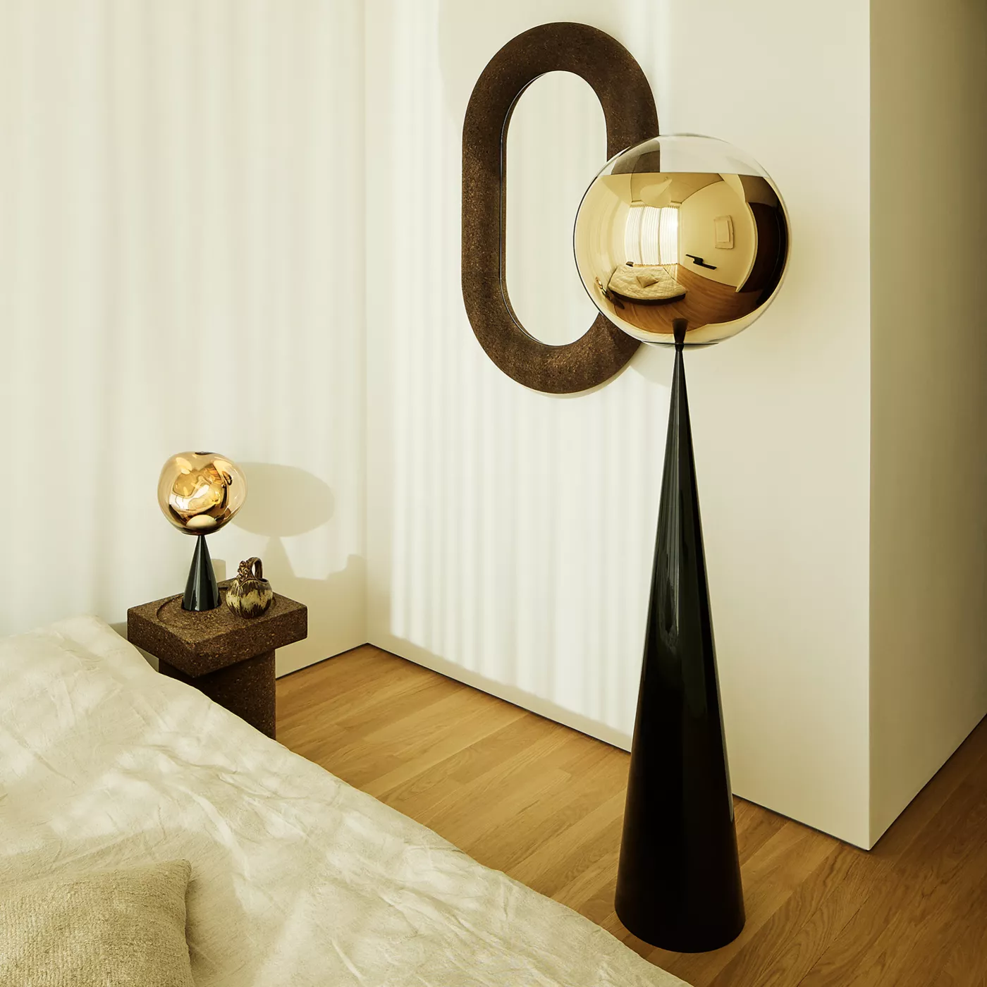 Tom Dixon Mirror Ball – Lámpara de pie led — imagen 5