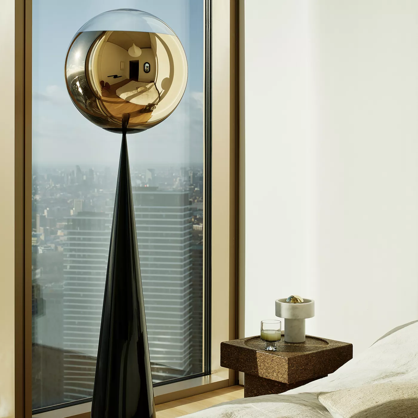 Tom Dixon Mirror Ball – Lámpara de pie led — imagen 7