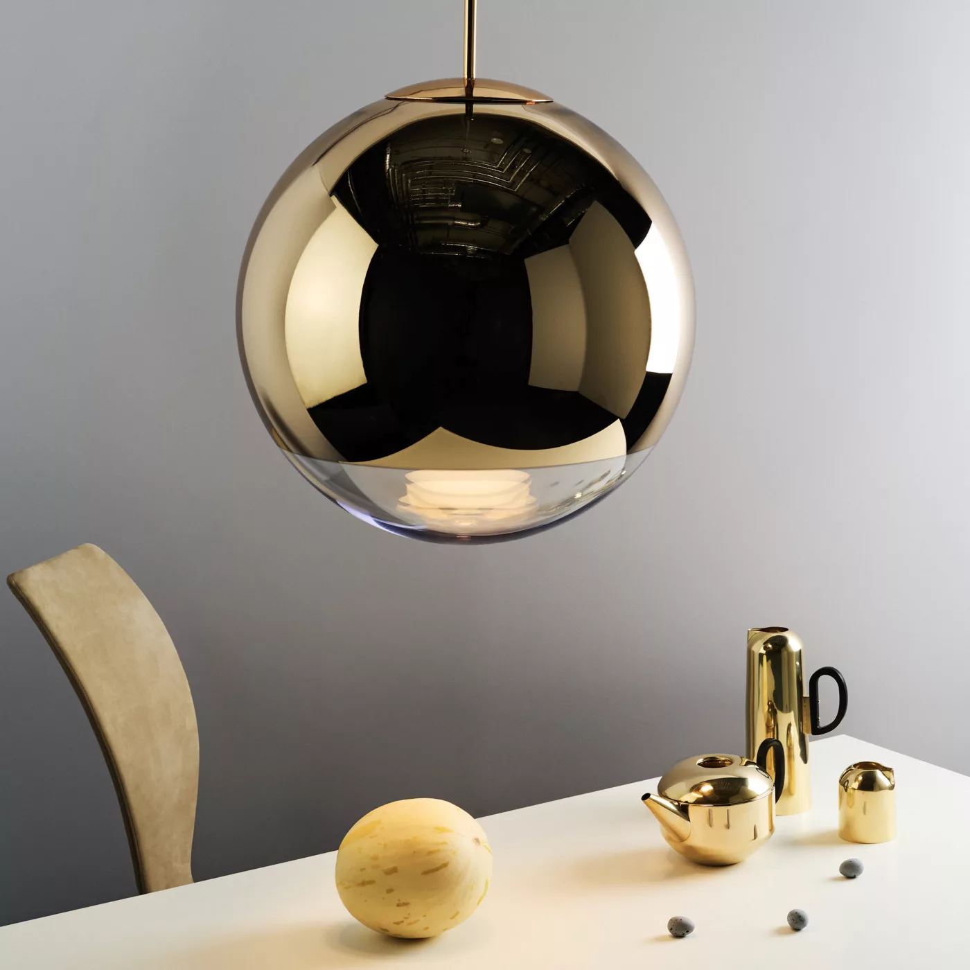 Tom Dixon Mirror Ball – Lámpara de suspensión led — imagen 3